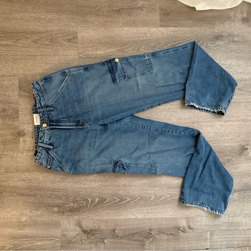 Frame Denim Cargo Jeans Size 27